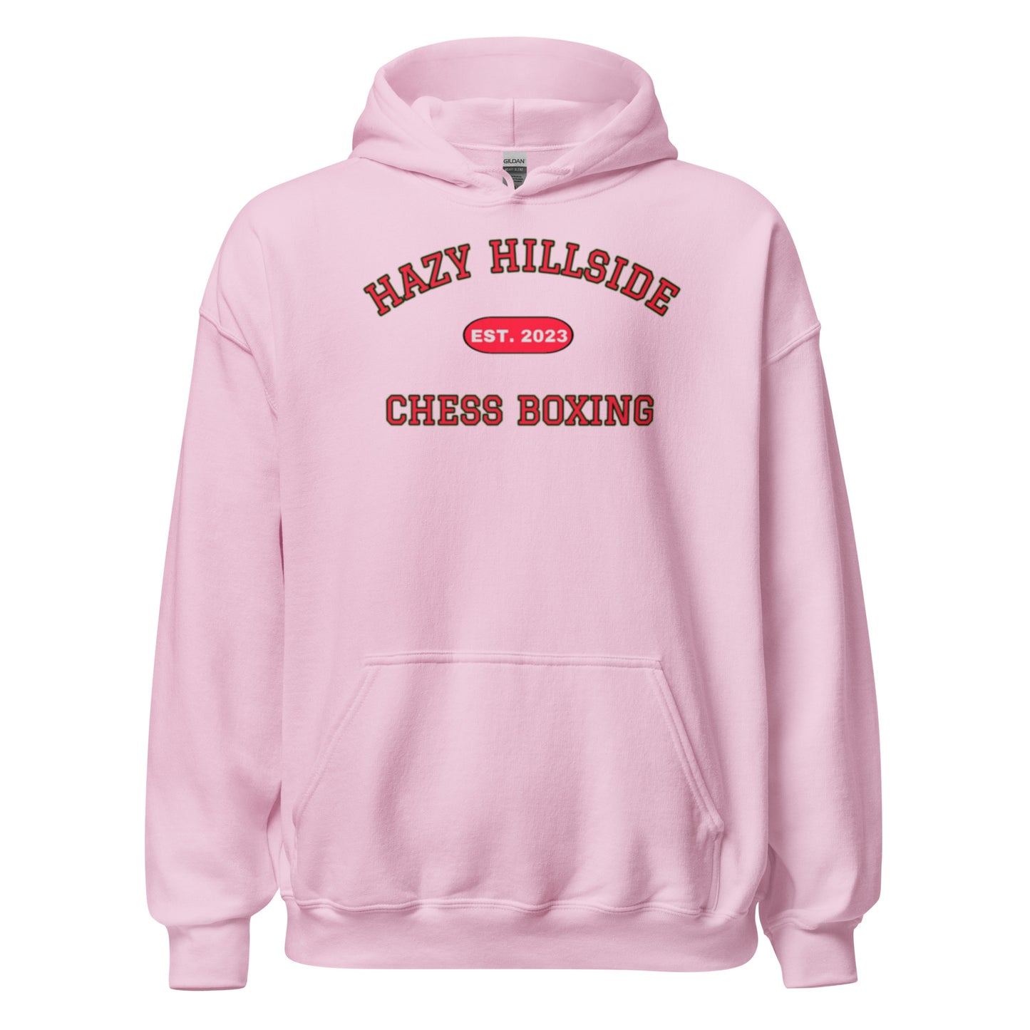 Hazy Hillside Chess Boxing Hoodie