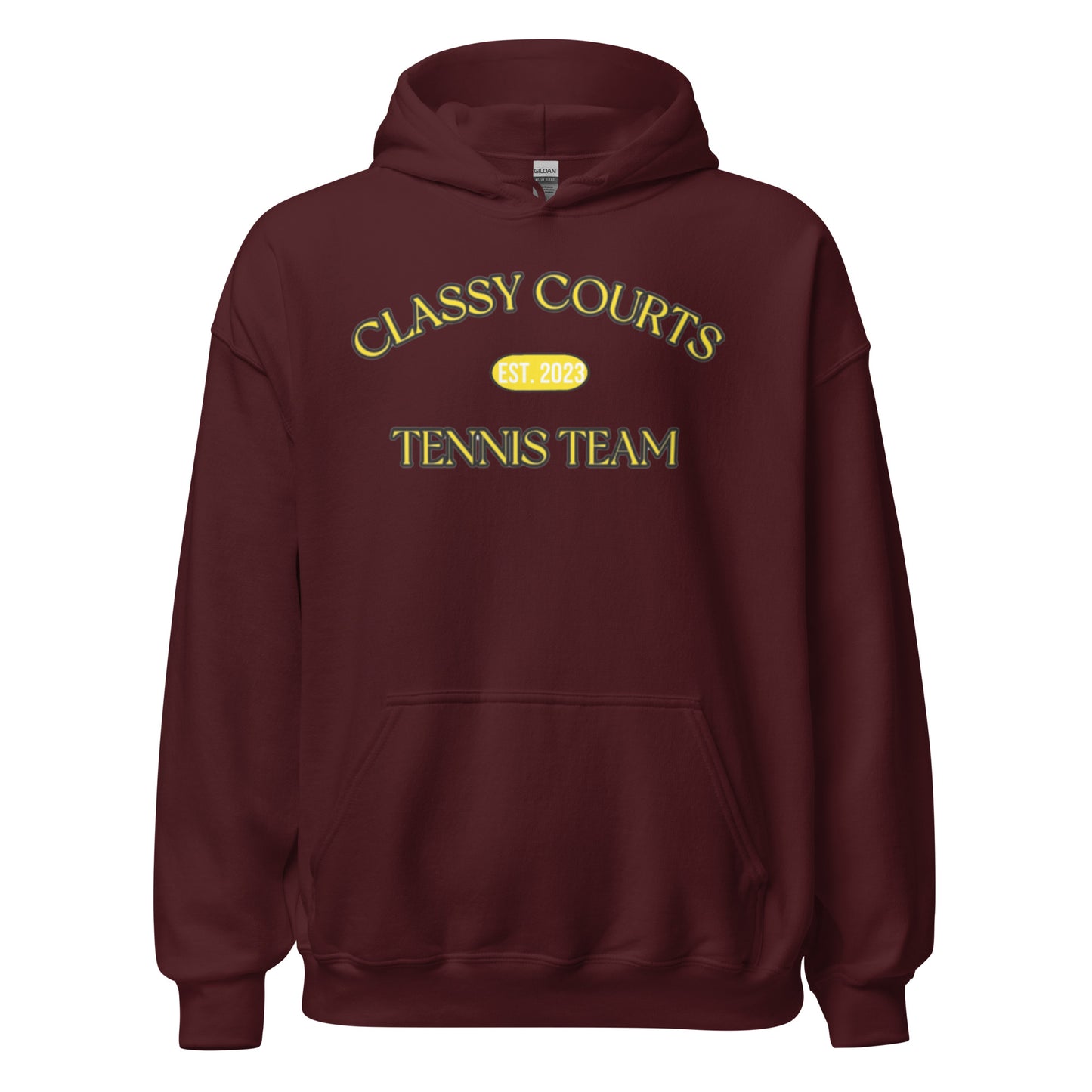 Classy Courts Tennis Team Hoodie