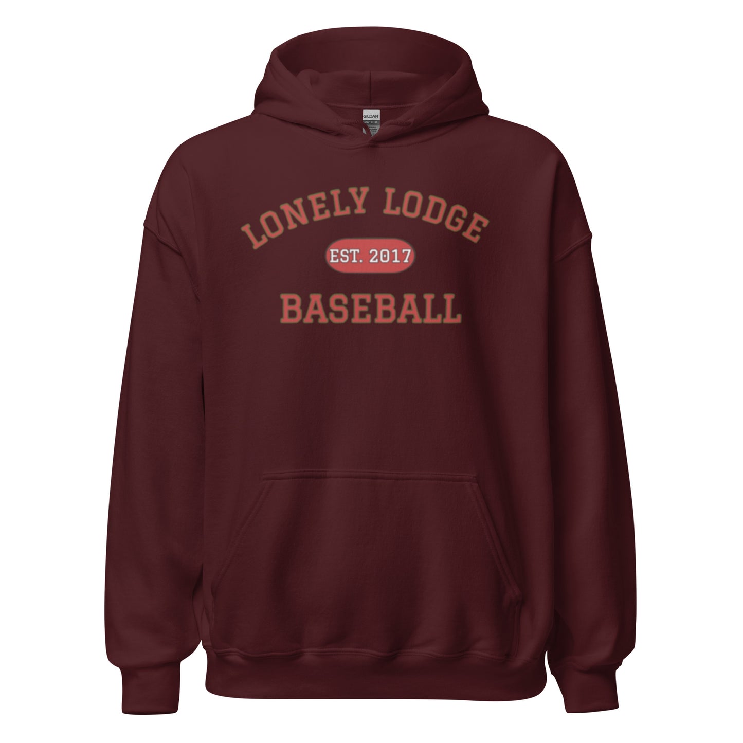 Lonely Lodge Baseball Hoodie