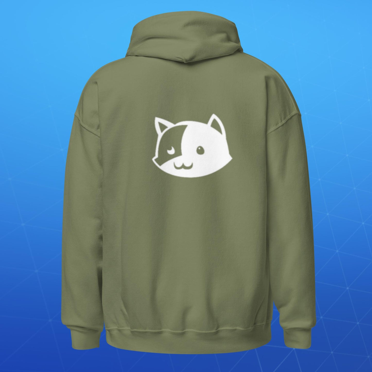 Meowscles Banner Hoodie