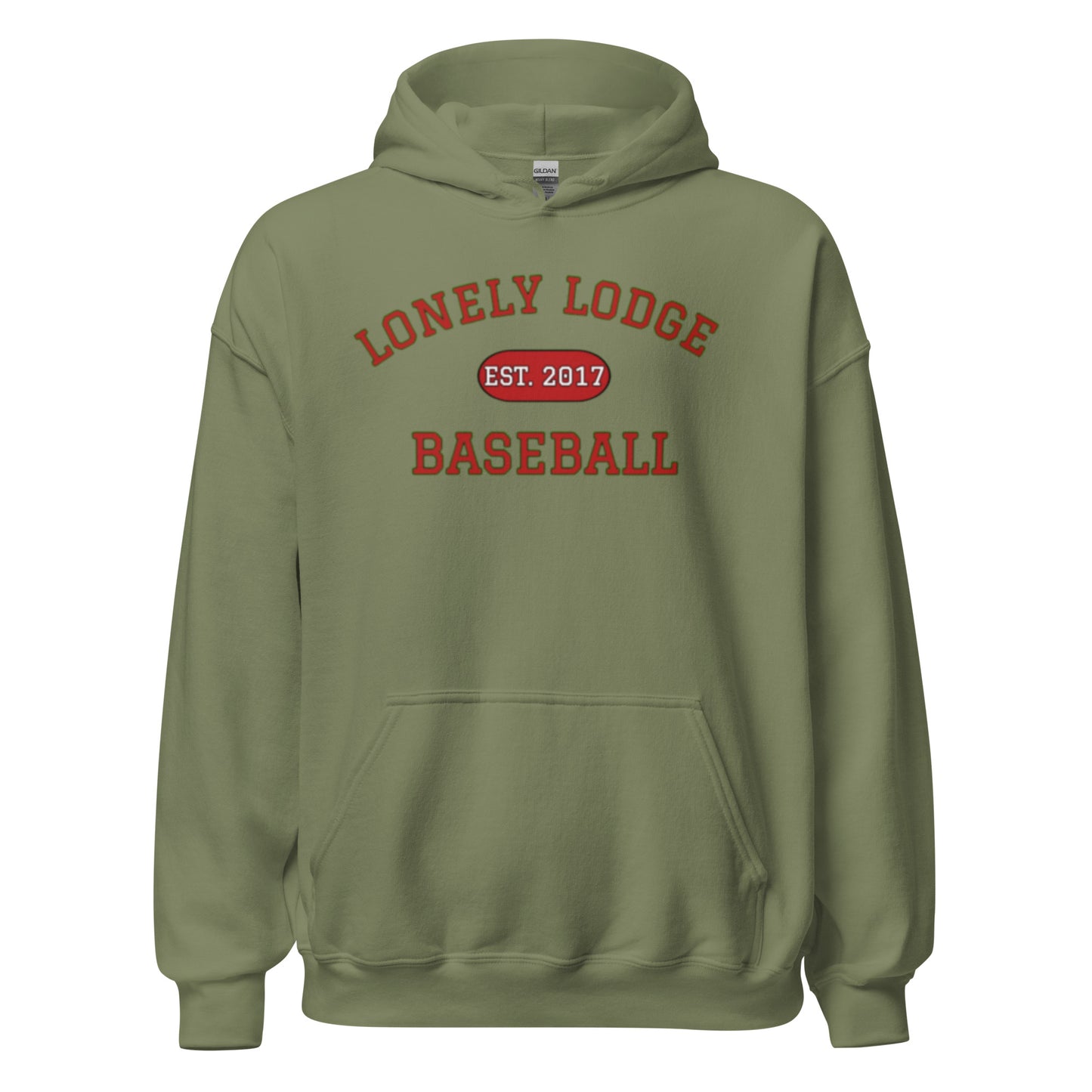 Lonely Lodge Baseball Hoodie