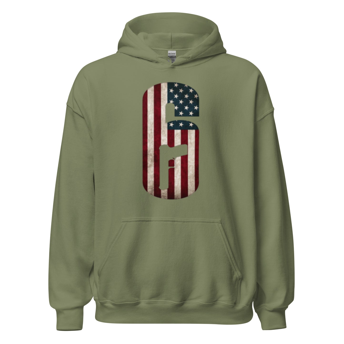 R6 American Flag Hoodie