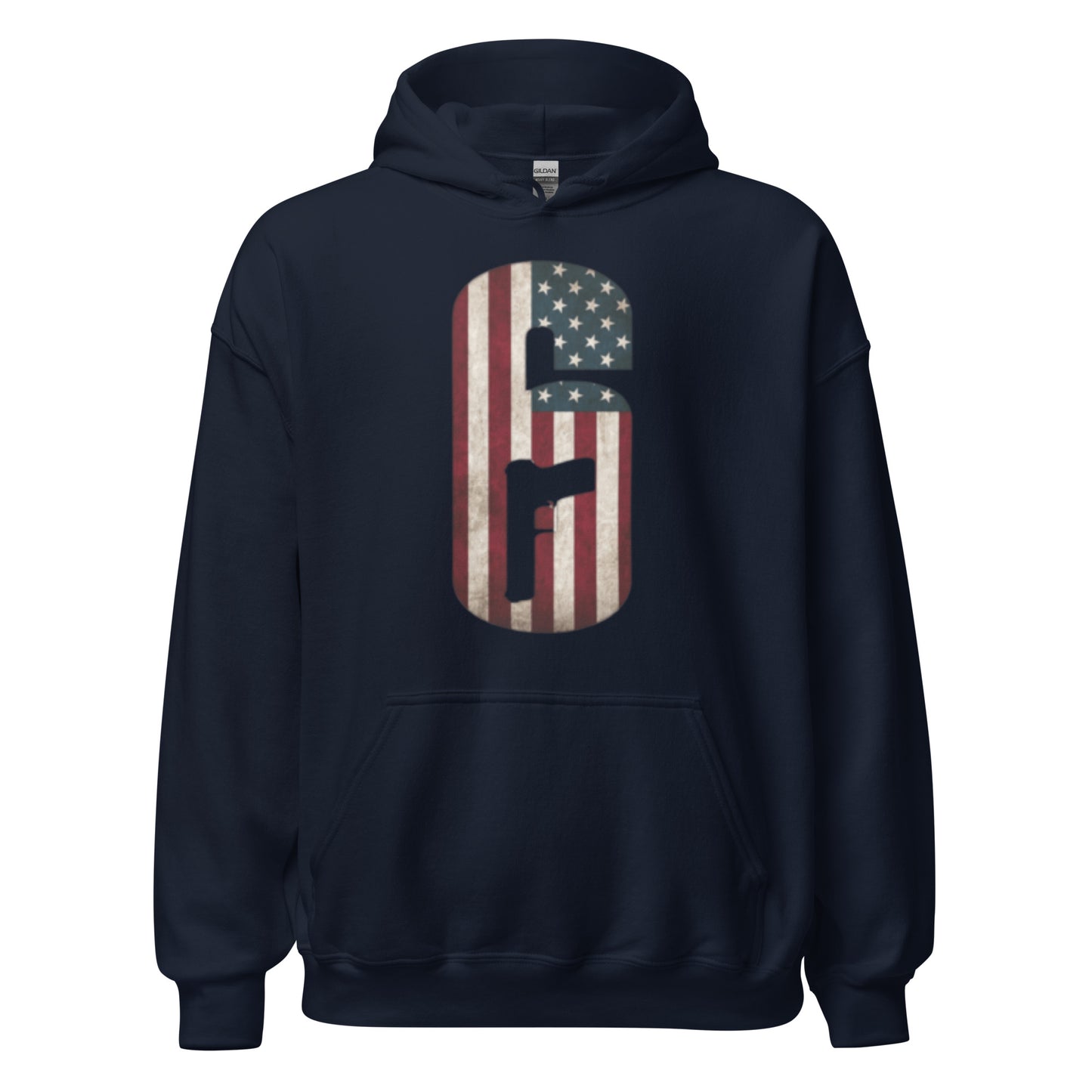 R6 American Flag Hoodie