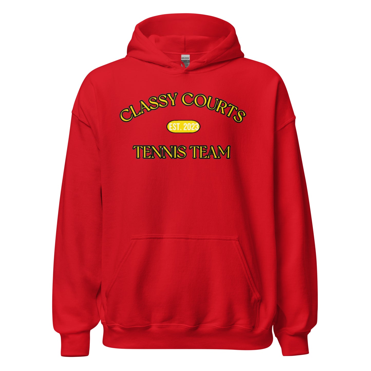 Classy Courts Tennis Team Hoodie