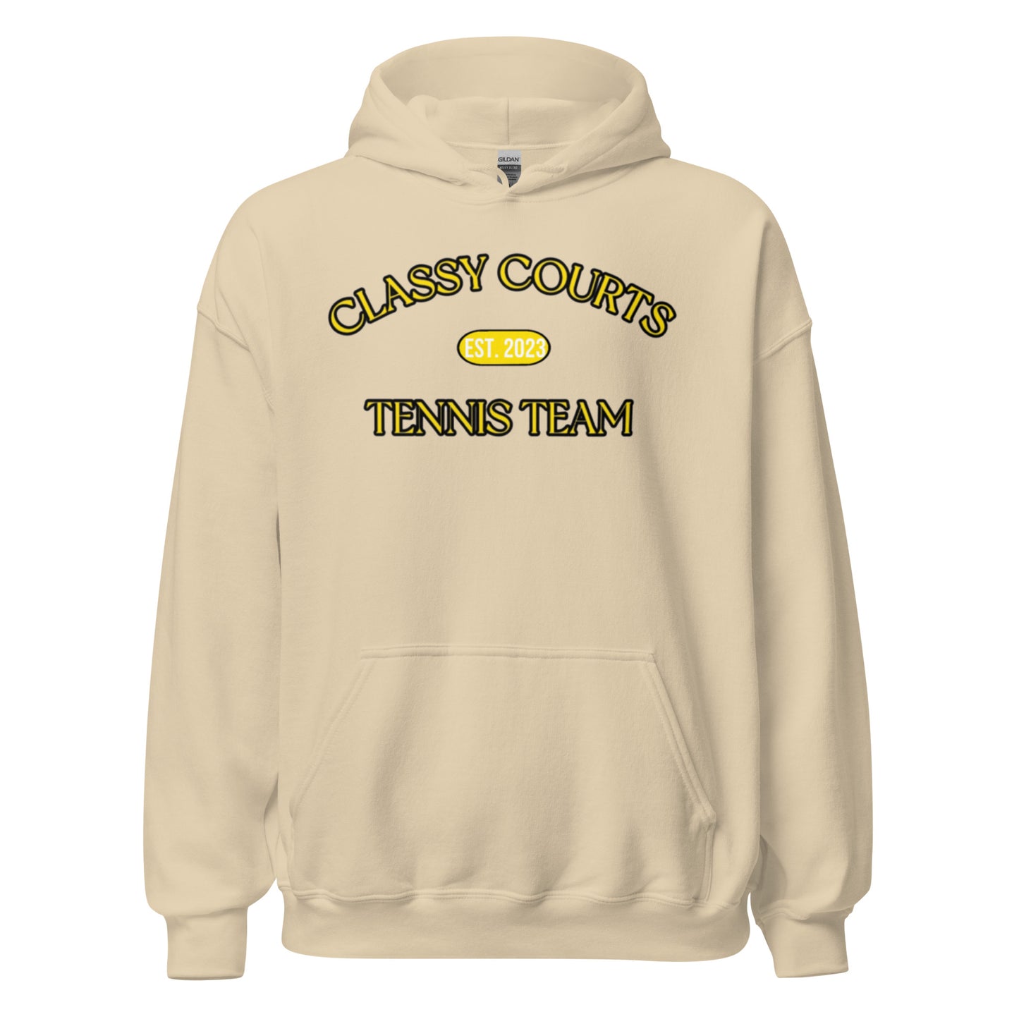 Classy Courts Tennis Team Hoodie