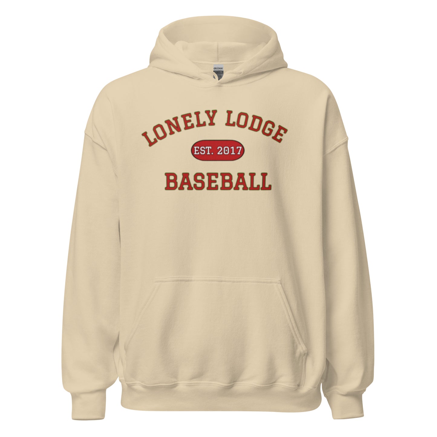 Lonely Lodge Baseball Hoodie