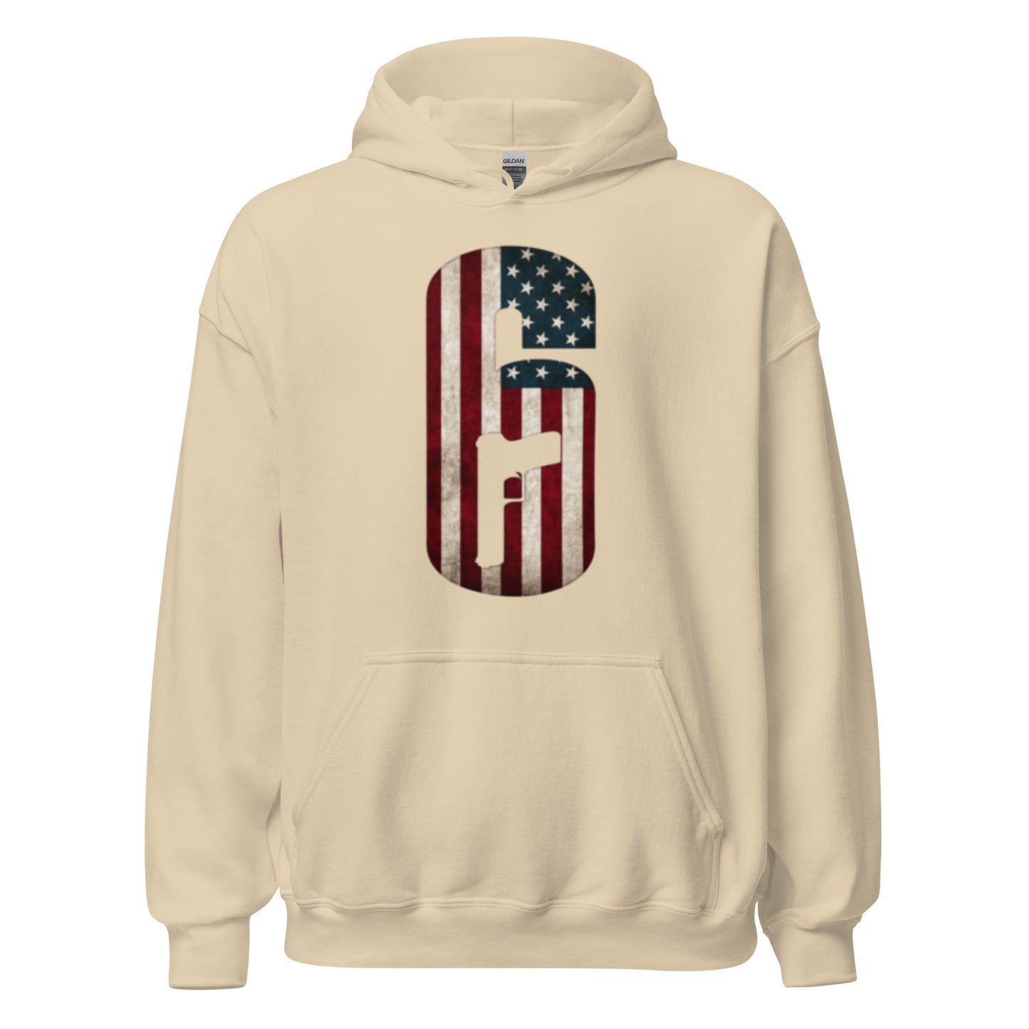 R6 American Flag Hoodie