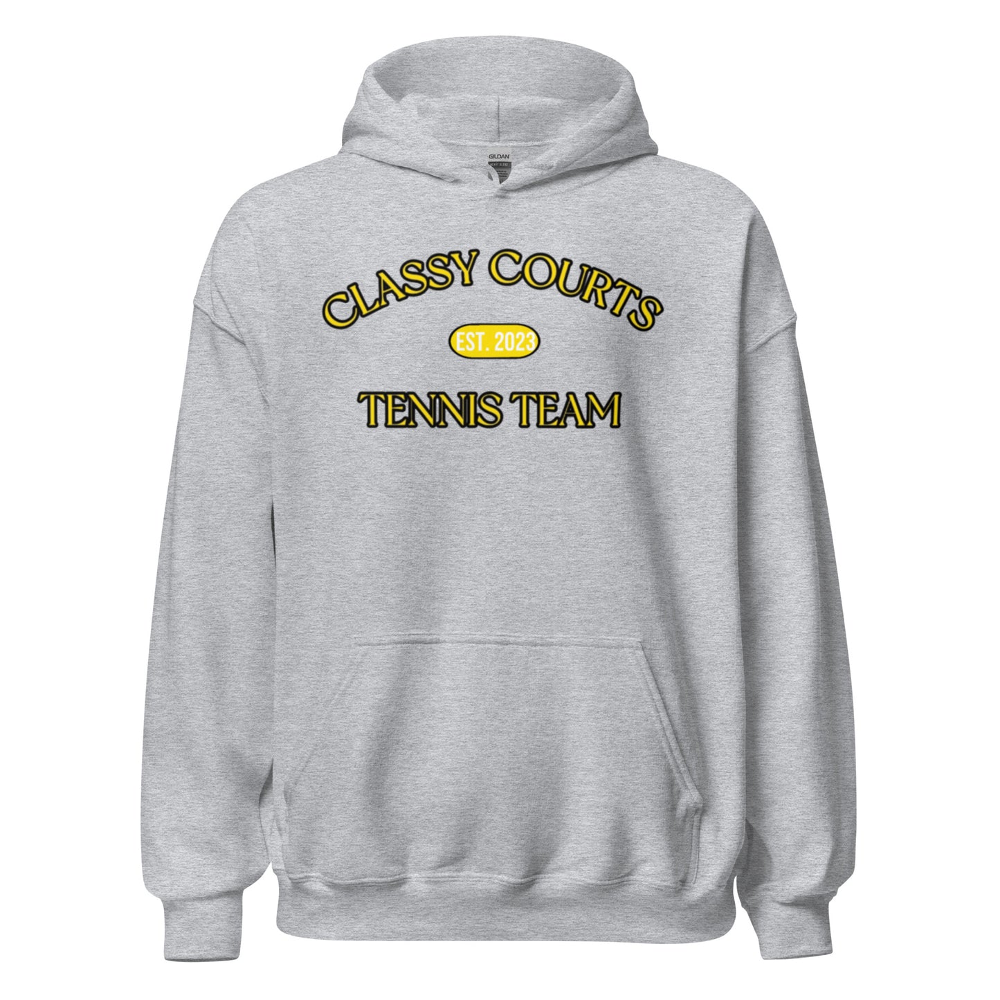 Classy Courts Tennis Team Hoodie