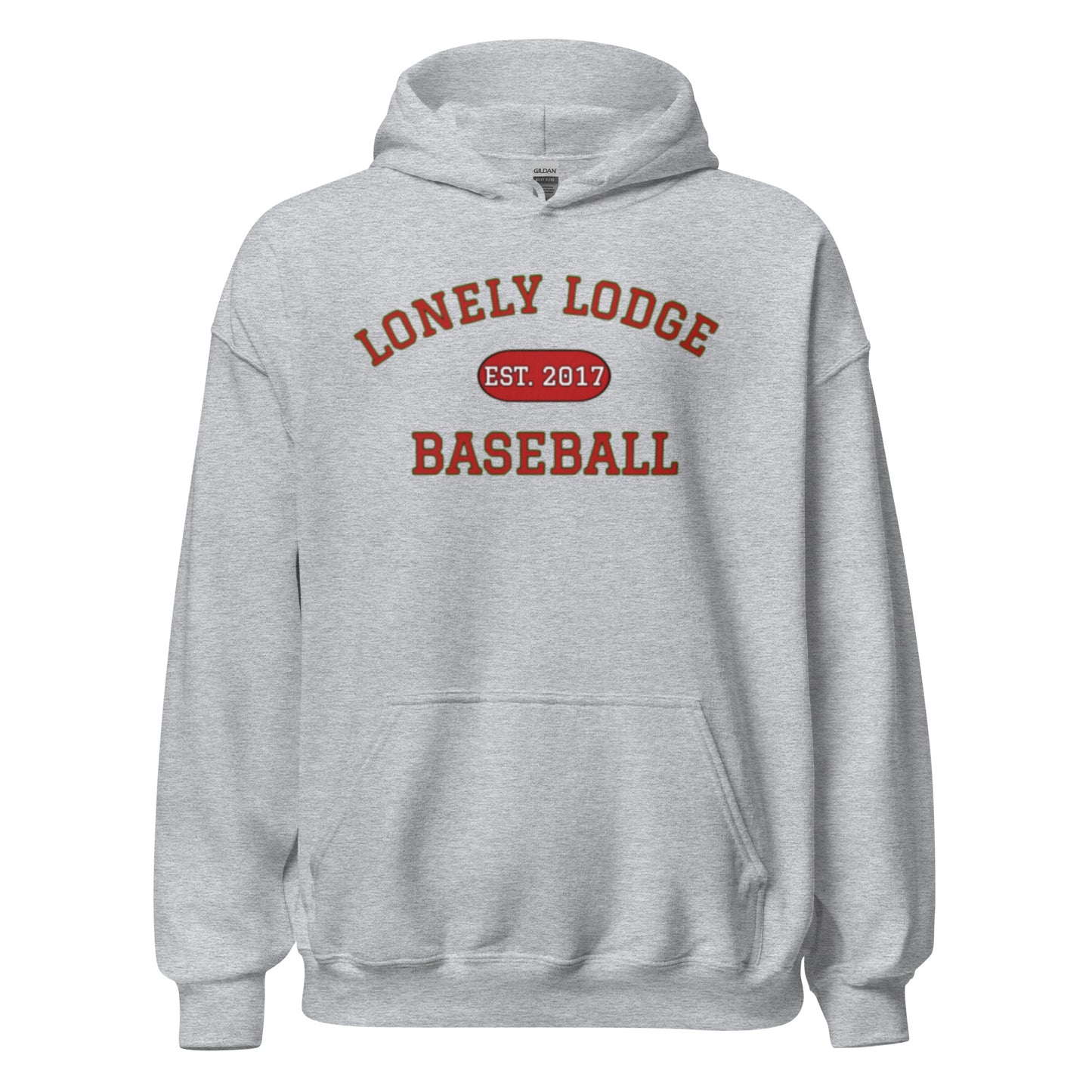 Lonely Lodge Baseball Hoodie