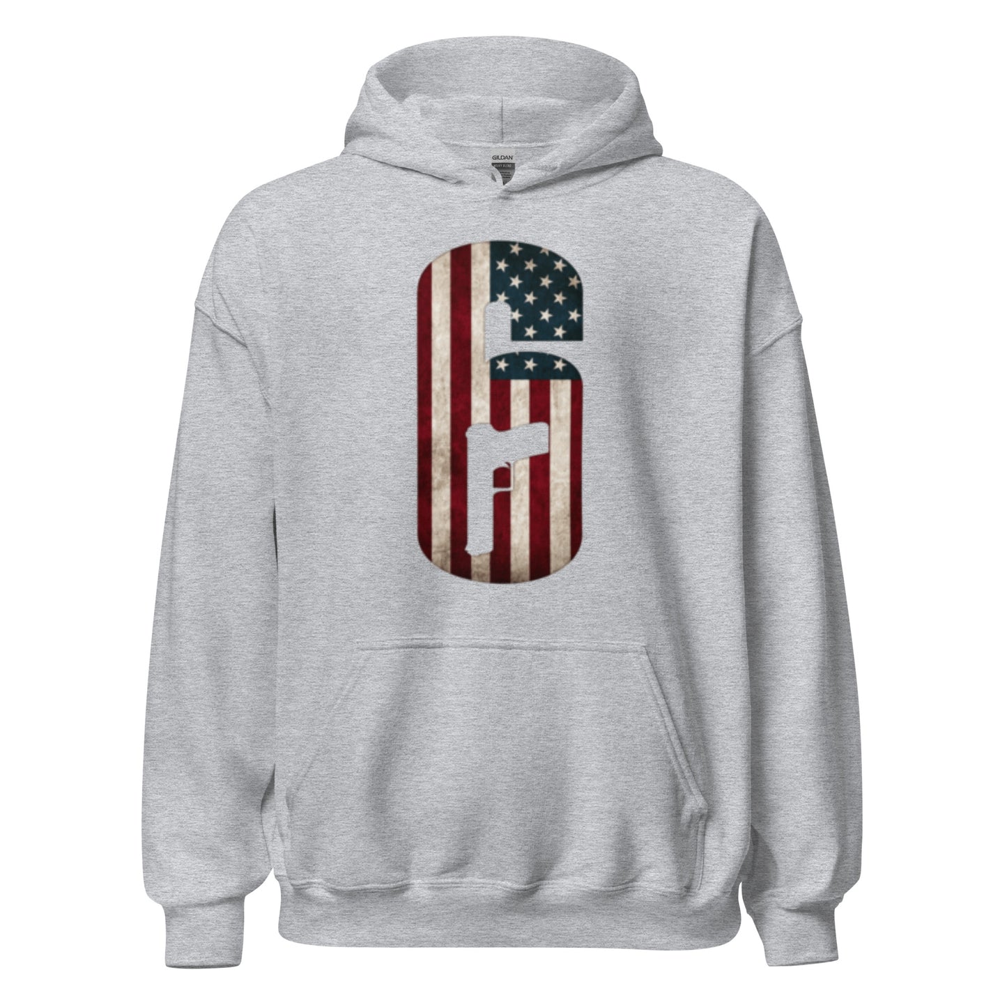 R6 American Flag Hoodie