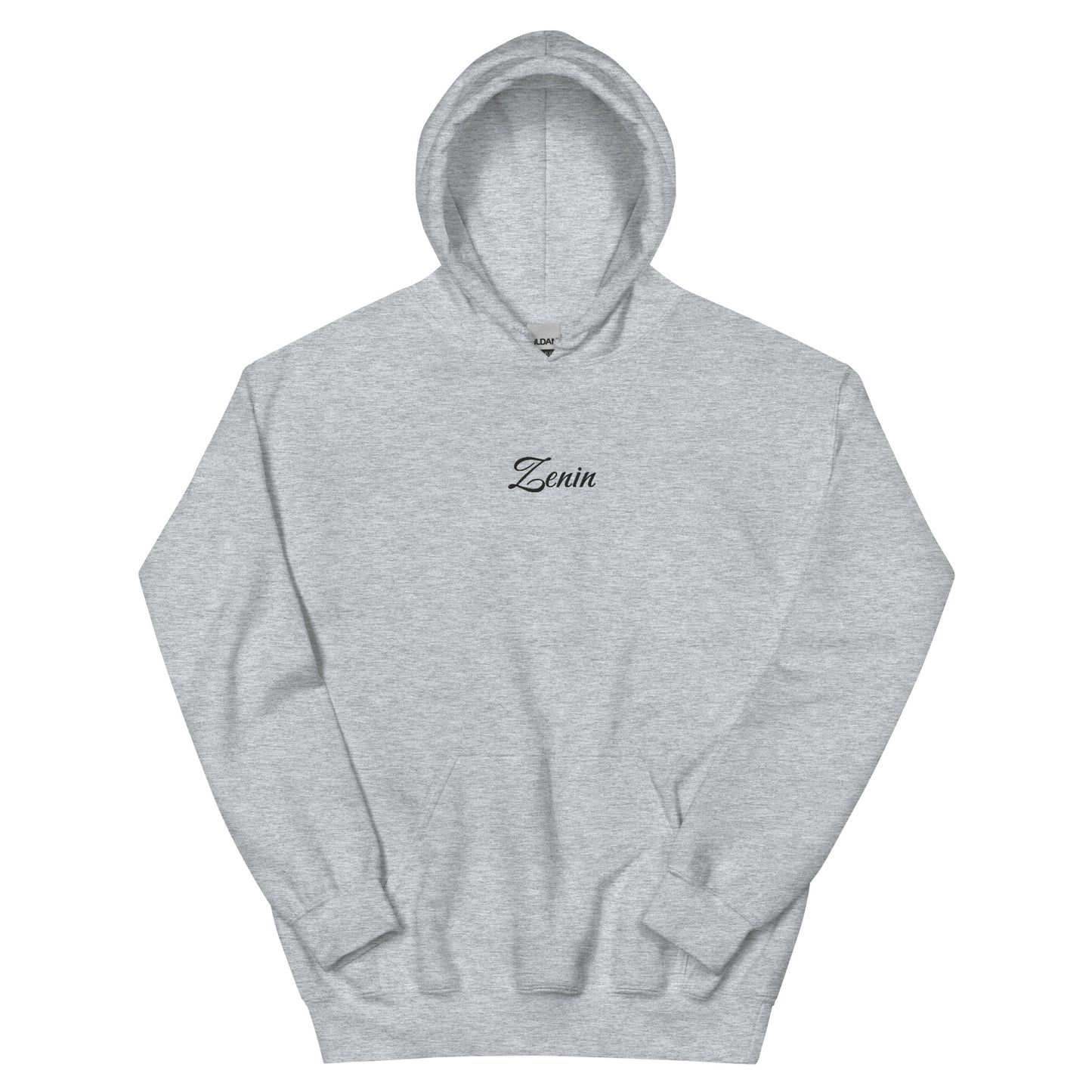 "Zenin" Embroidered Premium Cotton Hoodie