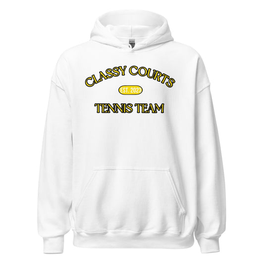 Classy Courts Tennis Team Hoodie