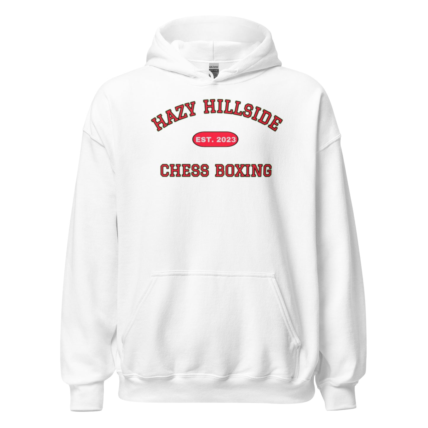 Hazy Hillside Chess Boxing Hoodie