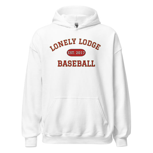 Lonely Lodge Baseball Hoodie