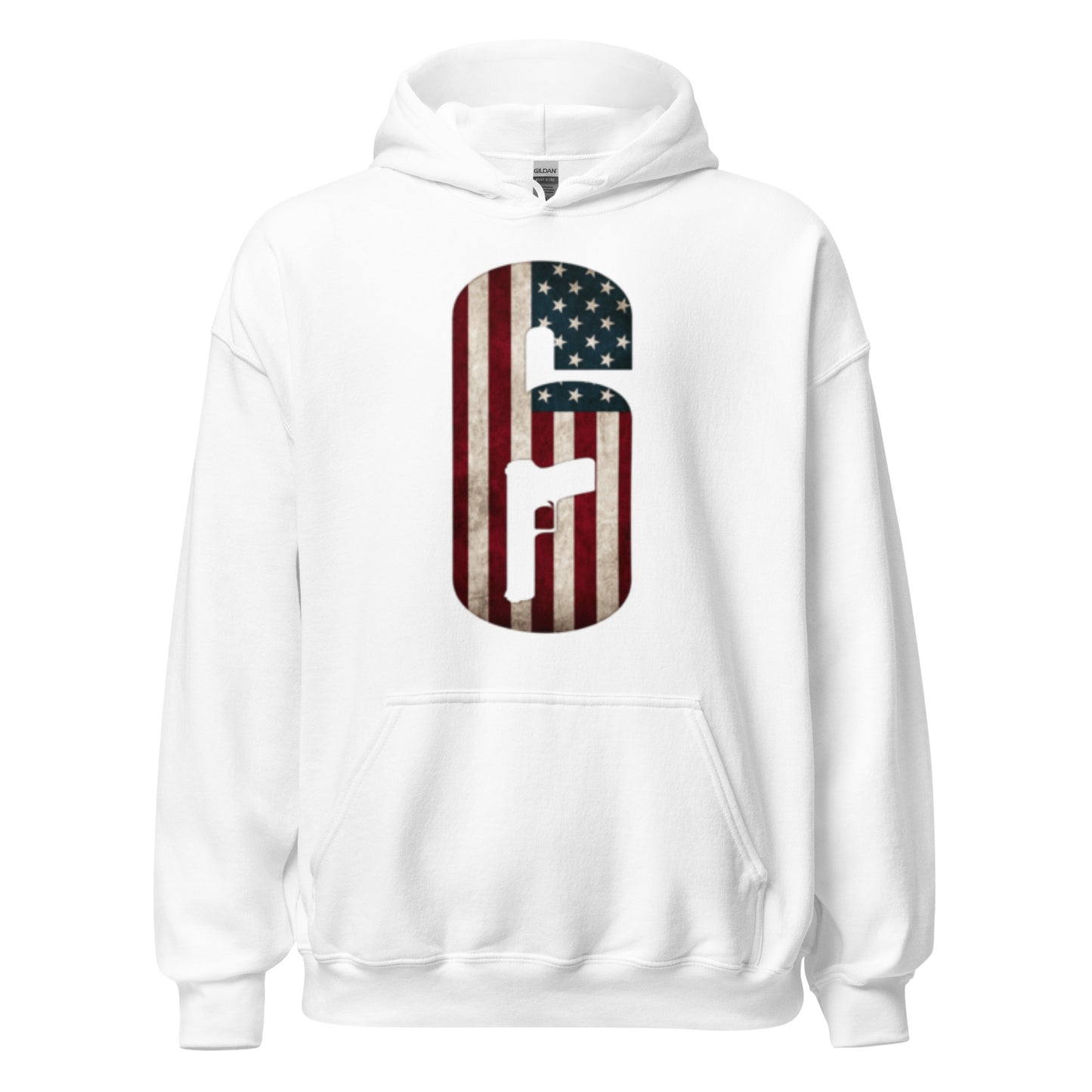 R6 American Flag Hoodie